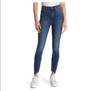 7 For All Mankind Charleston Ankle Splice Jeans